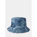 Reversible Floral Canvas Bucket Hat