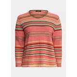 Striped Cotton-Blend Sweater