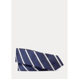 Striped Silk Tie Belt
