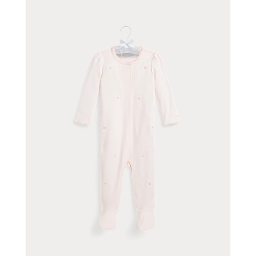 폴로 랄프로렌 Floral Organic Cotton Interlock Coverall