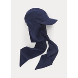 Hybrid Stretch Ball Cap with Ties