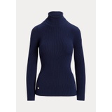 Stretch Cotton Turtleneck