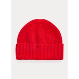 Rib-Knit Cashmere Hat