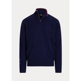Washable Cashmere Quarter-Zip Sweater