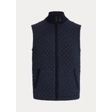 Quilted Cotton-Blend Sweater Vest