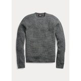 Waffle-Knit Cashmere Sweater