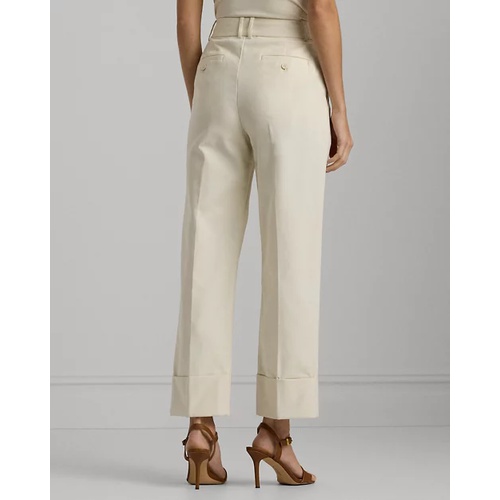 폴로 랄프로렌 Double-Faced Stretch Cotton Ankle Pant