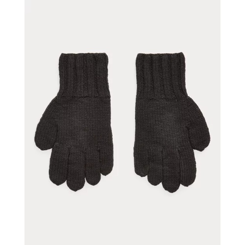 폴로 랄프로렌 Hand-Knit Cable Cashmere Gloves