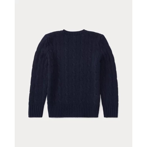 폴로 랄프로렌 The Iconic Cable-Knit Cashmere Sweater