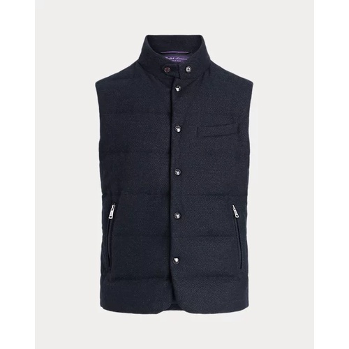 폴로 랄프로렌 Whitwell Wool-Blend Tweed Down Vest