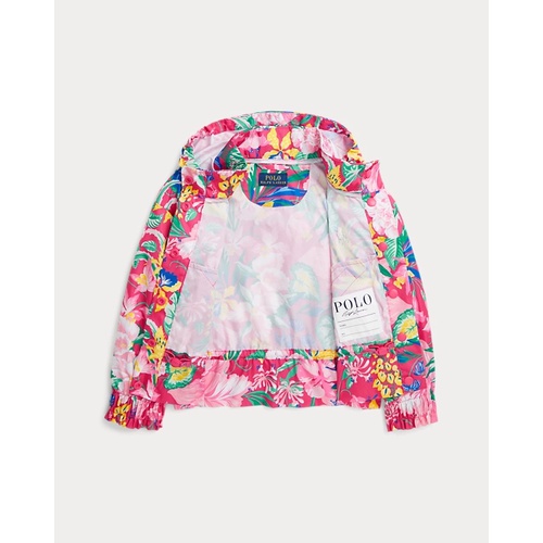 폴로 랄프로렌 Floral Water-Resistant Peplum Jacket