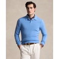 Cashmere Polo-Collar Sweater