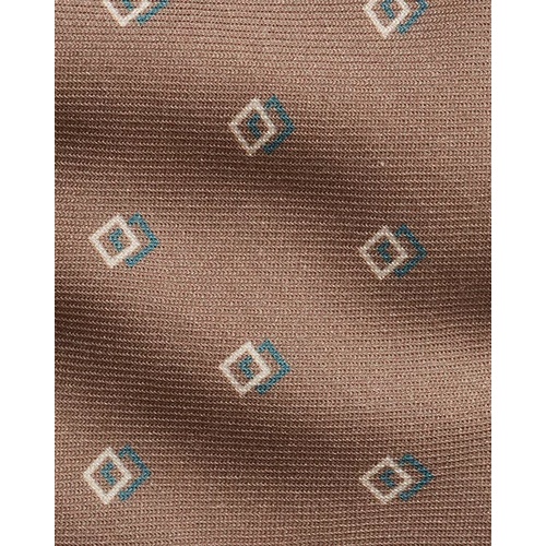 폴로 랄프로렌 Diamond-Print Cashmere-Silk Tie