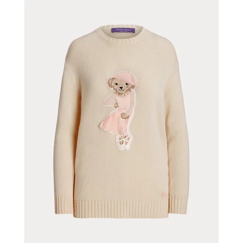 폴로 랄프로렌 Ballet Polo Bear Cashmere Sweater