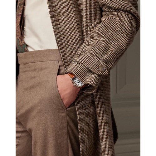 폴로 랄프로렌 Hand-Tailored Tick-Weave Balmacaan Coat