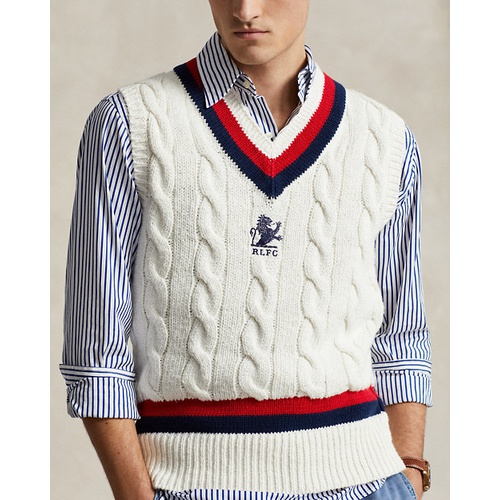 폴로 랄프로렌 Cotton Cricket Sweater Vest