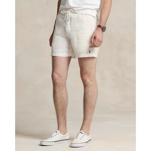 폴로 랄프로렌 6-Inch Polo Prepster Linen Short