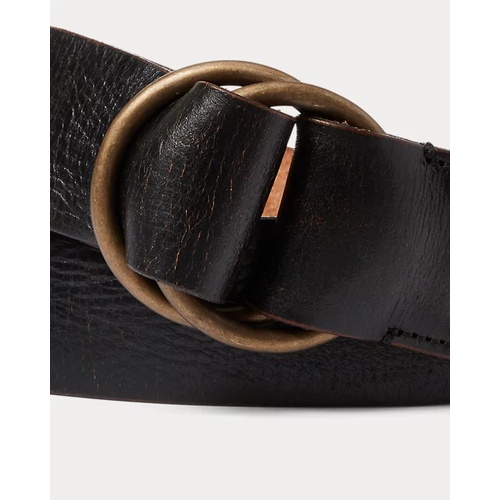 폴로 랄프로렌 Leather Double O-Ring Belt
