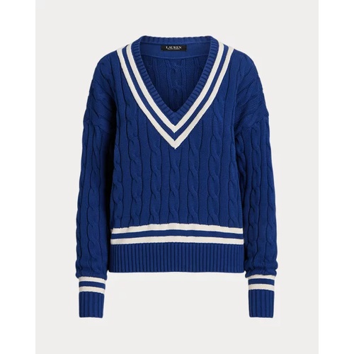 폴로 랄프로렌 Cable-Knit Cricket Sweater