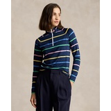 Stretch Jersey Quarter-Zip Pullover