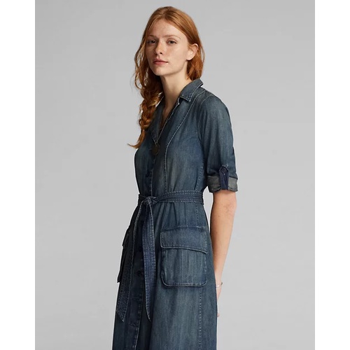 폴로 랄프로렌 Indigo Denim Shirtdress