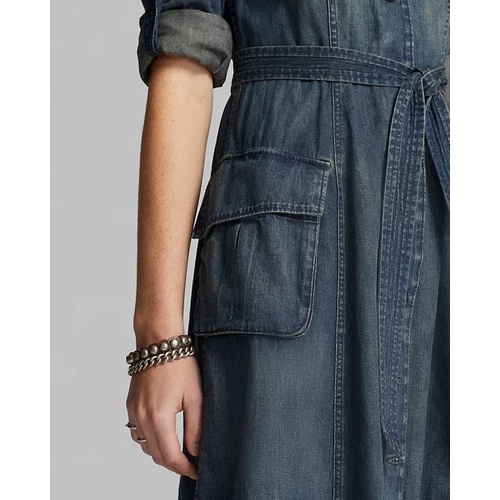 폴로 랄프로렌 Indigo Denim Shirtdress