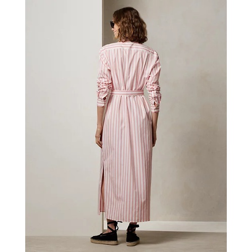 폴로 랄프로렌 Ysabella Striped Cotton Day Dress