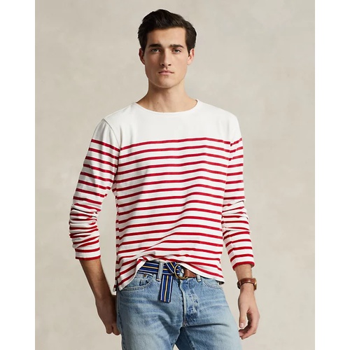 폴로 랄프로렌 Classic Fit Striped Boatneck Shirt