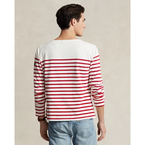 폴로 랄프로렌 Classic Fit Striped Boatneck Shirt
