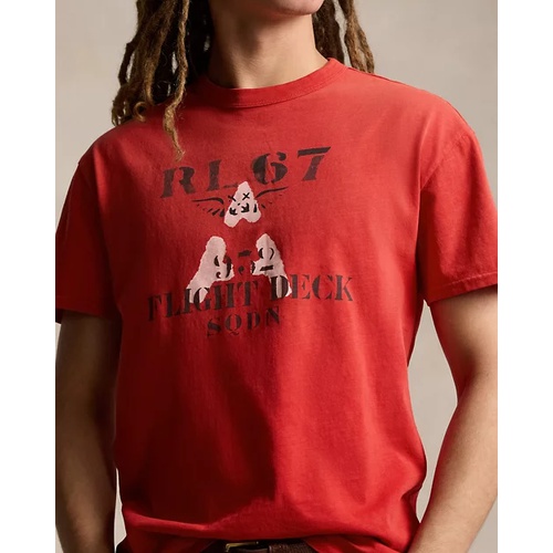 폴로 랄프로렌 Classic Fit Jersey Graphic T-Shirt