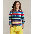 Striped Jersey Hooded T-Shirt