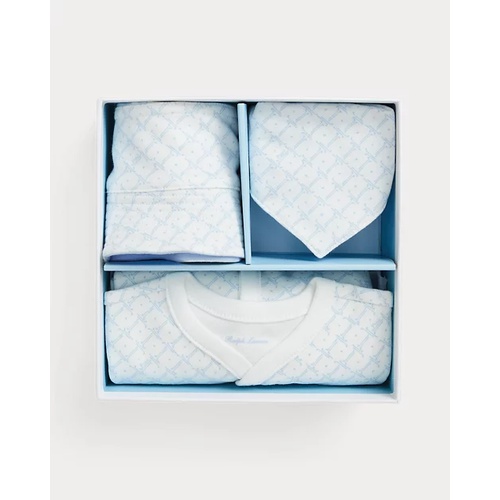 폴로 랄프로렌 Golf-Print Cotton 3-Piece Gift Set