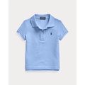 Cotton Mesh Polo Shirt