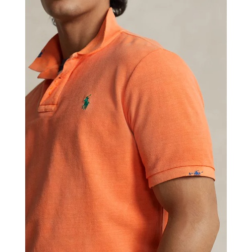 폴로 랄프로렌 Classic Fit Garment-Dyed Mesh Polo Shirt