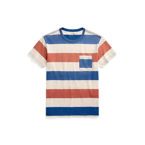 폴로 랄프로렌 Striped Jersey Pocket T-Shirt