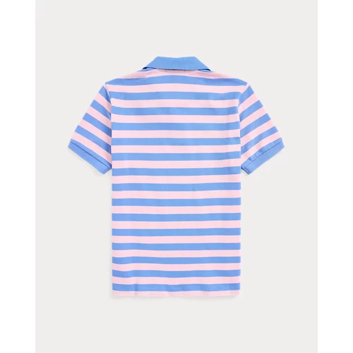 폴로 랄프로렌 Striped Cotton Mesh Polo Shirt