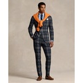 Patchwork Plaid Suit Trouser