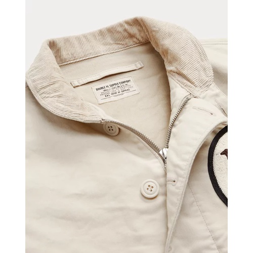 폴로 랄프로렌 Hand-Embroidered Cotton Deck Jacket
