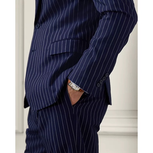 폴로 랄프로렌 Kent Handmade Rope-Stripe Suit