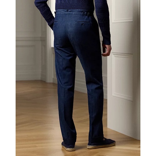폴로 랄프로렌 Gregory Hand-Tailored Denim Suit Trouser