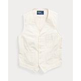 Washed Twill Vest