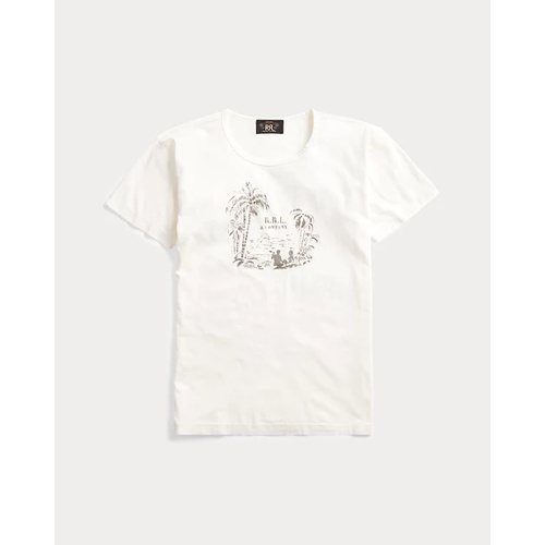 폴로 랄프로렌 Tropical-Print Jersey T-Shirt
