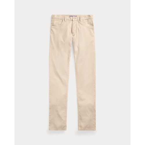 폴로 랄프로렌 Slim Fit Stretch Linen-Cotton Jean