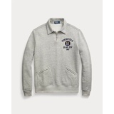 Fleece Collared Quarter-Zip Sweatshirt