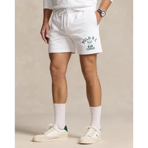 폴로 랄프로렌 Wimbledon 5.5-Inch Fleece Graphic Short