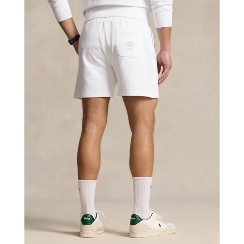 폴로 랄프로렌 Wimbledon 5.5-Inch Fleece Graphic Short