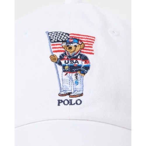 폴로 랄프로렌 Team USA Polo Bear Twill Ball Cap