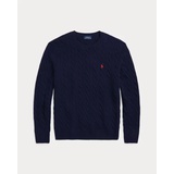 Cable-Knit Wool-Cashmere Sweater