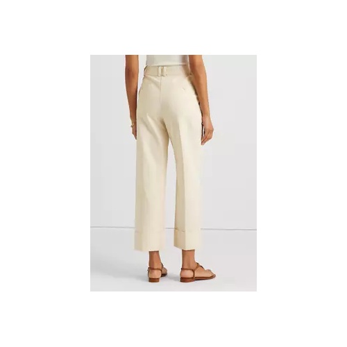 폴로 랄프로렌 Double-Faced Stretch Cotton Ankle Pants