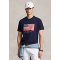 Classic Fit Flag Jersey Graphic T-Shirt